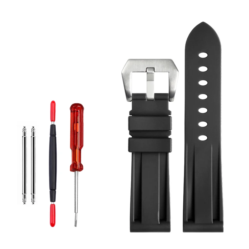 Cinturino Per Panerai SUBMERSIBLE PAM 111 441 616 Gomma - Foto 9