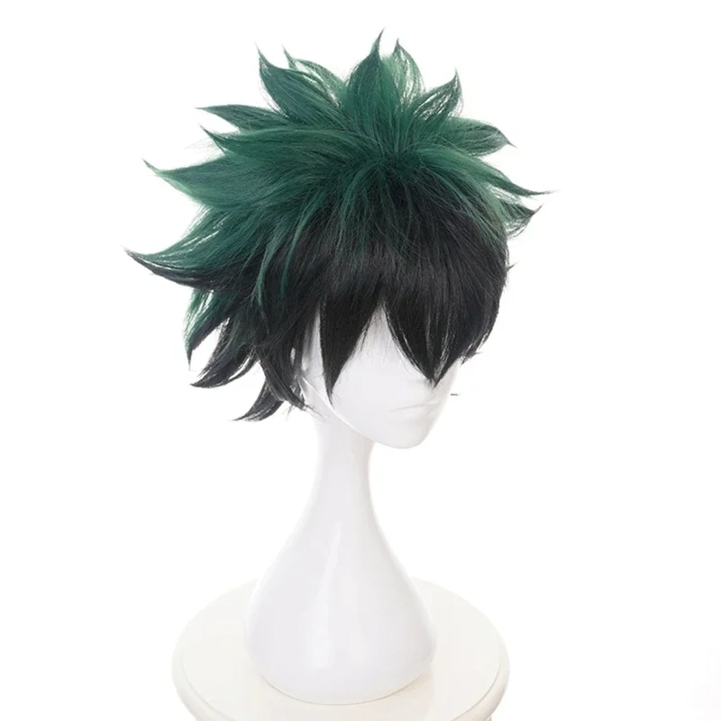 Synthetic Wig My Hero Academia Midoriya Izuku Bakugou Katsuki Bakugo Short Wig Cosplay Heat Resistant Hair 3