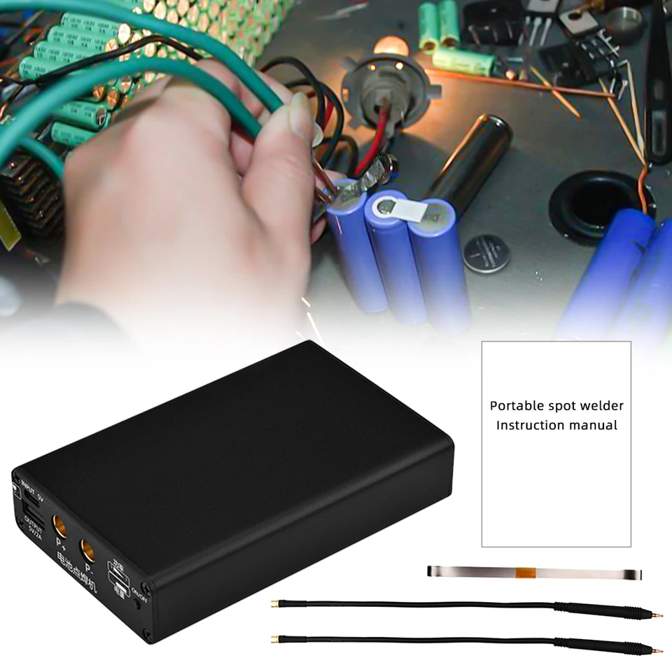 5つのギアを備えたミニスポット溶接機,0.1〜0.2mmの調整可能な溶接機