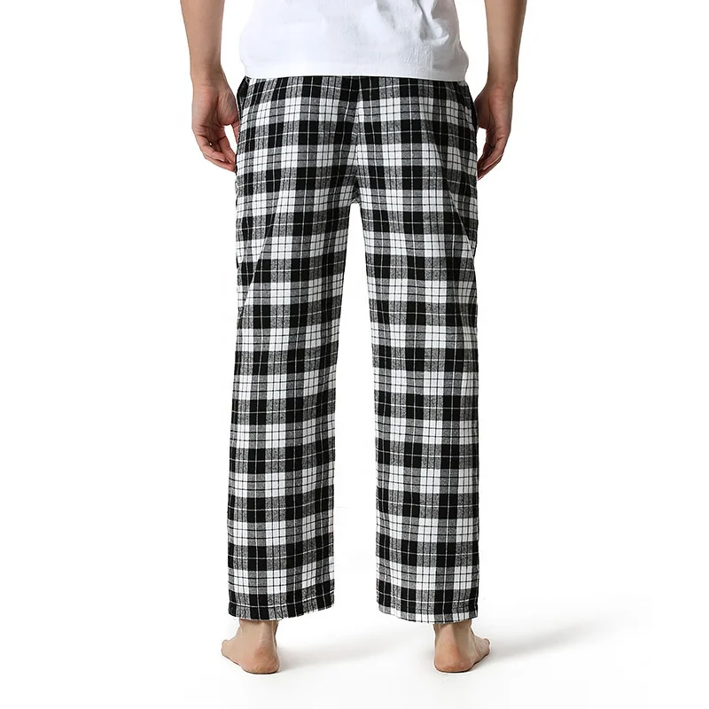 Mens Plaid Pajama Pants Men's Flannel Pajama Pant with Pockets