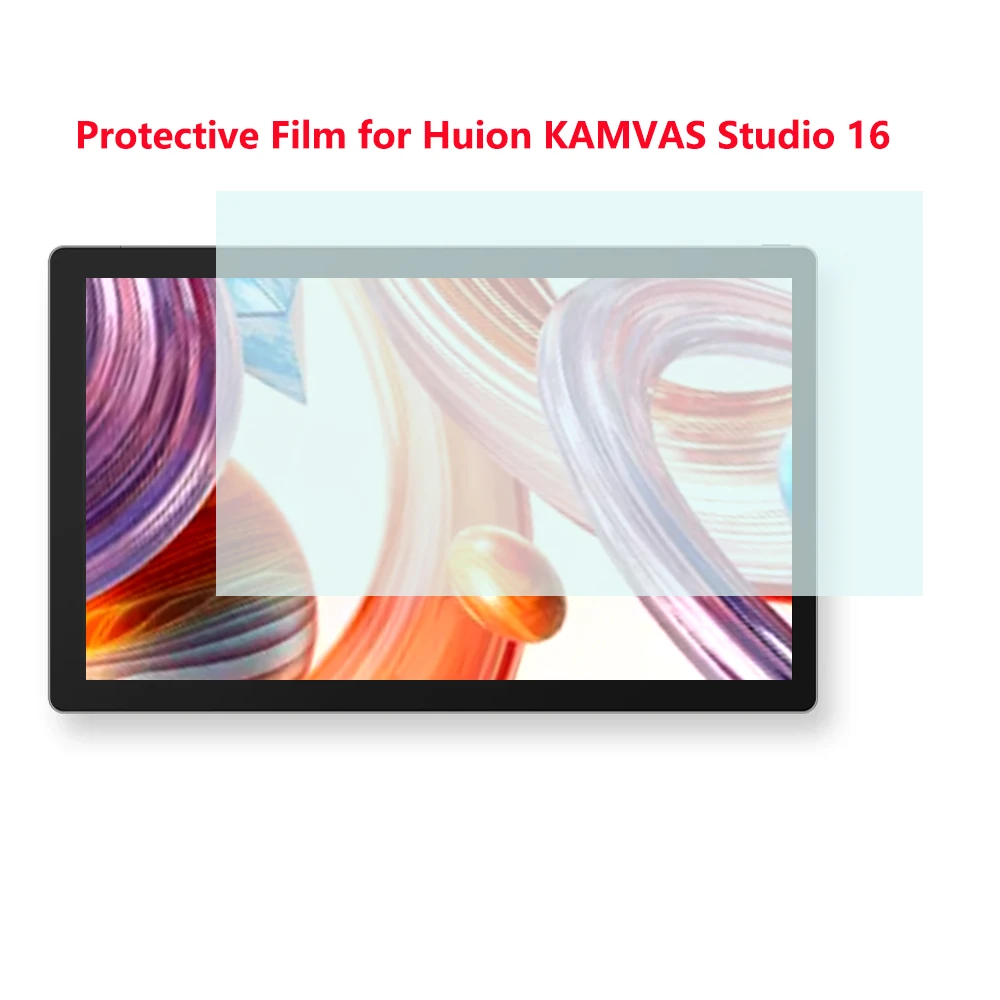Huion KAMVAS Studio 16 grafik Tablet Dsplay için koruyucu Film, dijital cetvel kalemi Tablet için kağıt koruyucu çizmek gibi