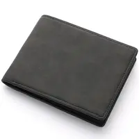 Multi-card Slot Men Wallet Fashion Folding Large-capacity Coin Purse PU Leather Short Purse 6