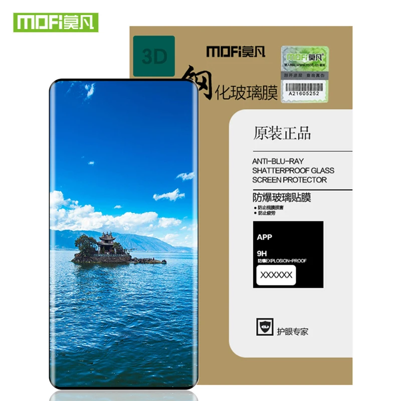 

Mofi Full Glue Curved Tempered Glass For Huawei Mate 50 40 Lite 40 Pro X3 30 Lite 30 Pro 20X 20 Lite 20 Pro Screen Protector