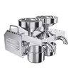 B02 Double Head Oil press 1600W Commercial Stainless Steel High Extraction Rate Press Flaxseed Sunflower Seed Coconut 5