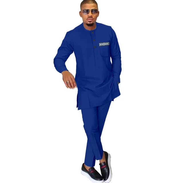 Olamide Long Sleeve Dashiki Outfit
