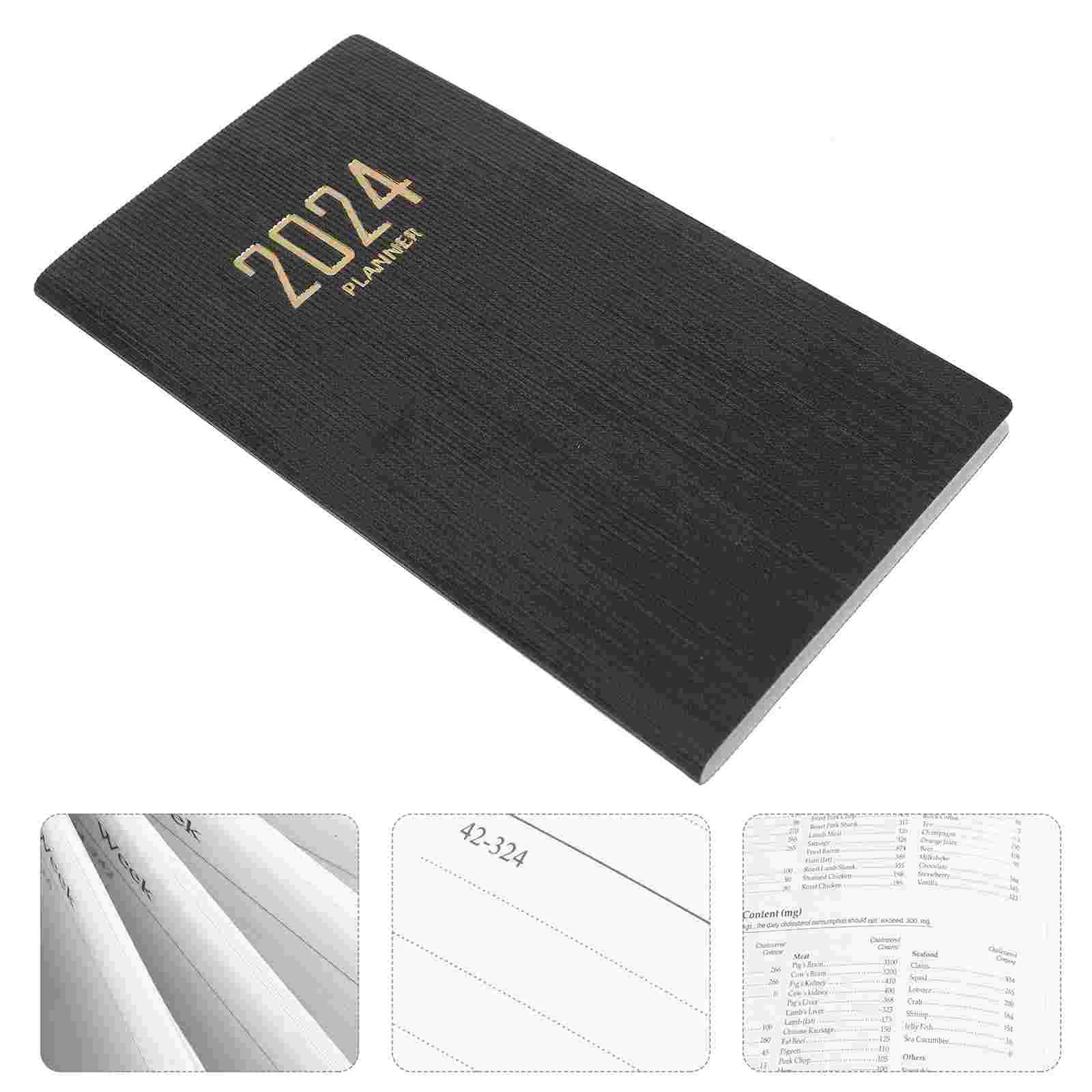 Student Schedule Planner Notebook Planner Notebook Academic Diary English Schedule Notebook for Record Decorate Write