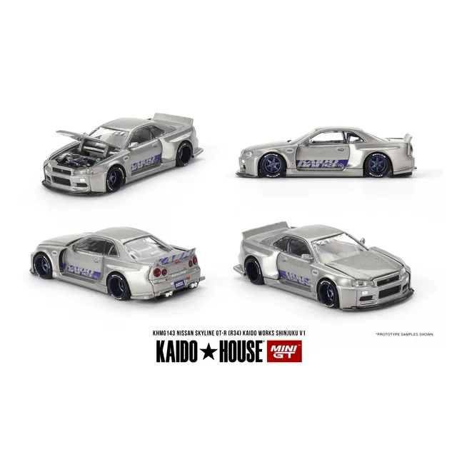 MINIGT ミニGT 1/64 KAIDO HOUSE 3台セット MINIGT 1:64 Kaido House Skyline GTR R33 R34 BMW M3 E30 NSX