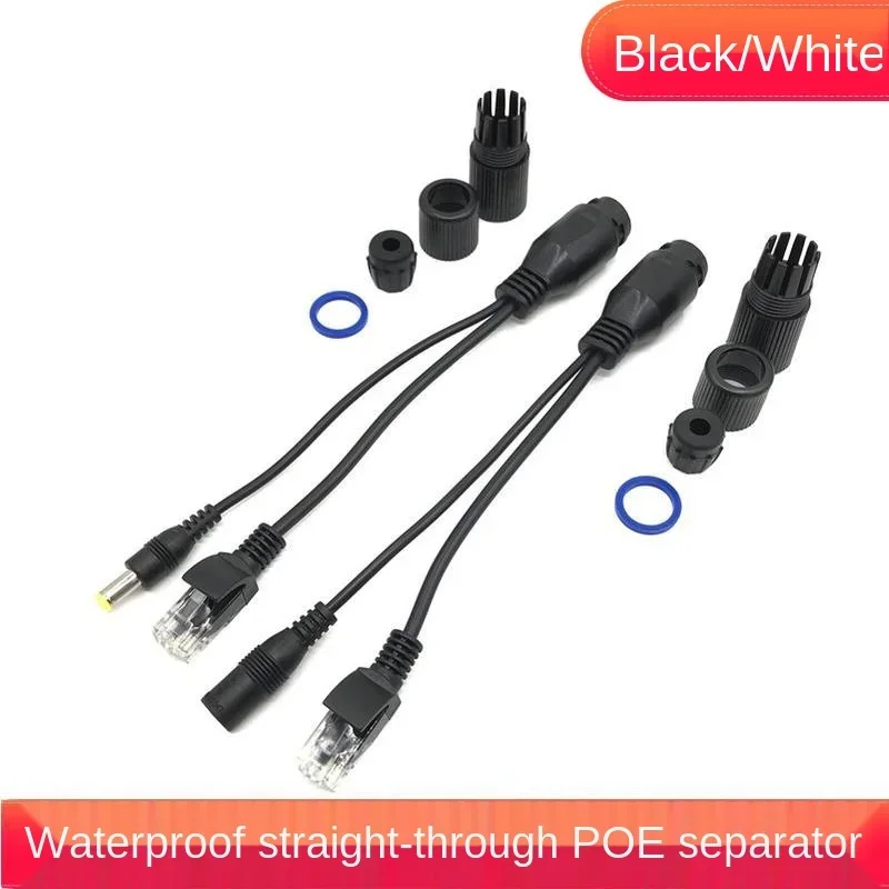 Hot POE Cable Passive Power Over Ethernet Adapter Cable POE Splitter Injector Power Supply Module 12-48v for IP Camera ip camera system poe injector 48v 0 5a ethernet adapter power supply eu us au uk plug for ip poe cameras