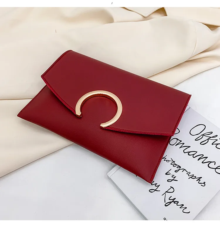 Pochette Donna Larcenciel In Pelle PU - Nera, Con Catena, Elegante Per Serate E Matrimoni - Foto 11