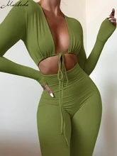 

Macheda Spring 2022 Stretch Slim Soft Women's Bodysuit Multi-color optional slim Bodysuit street trend women clothing versatile