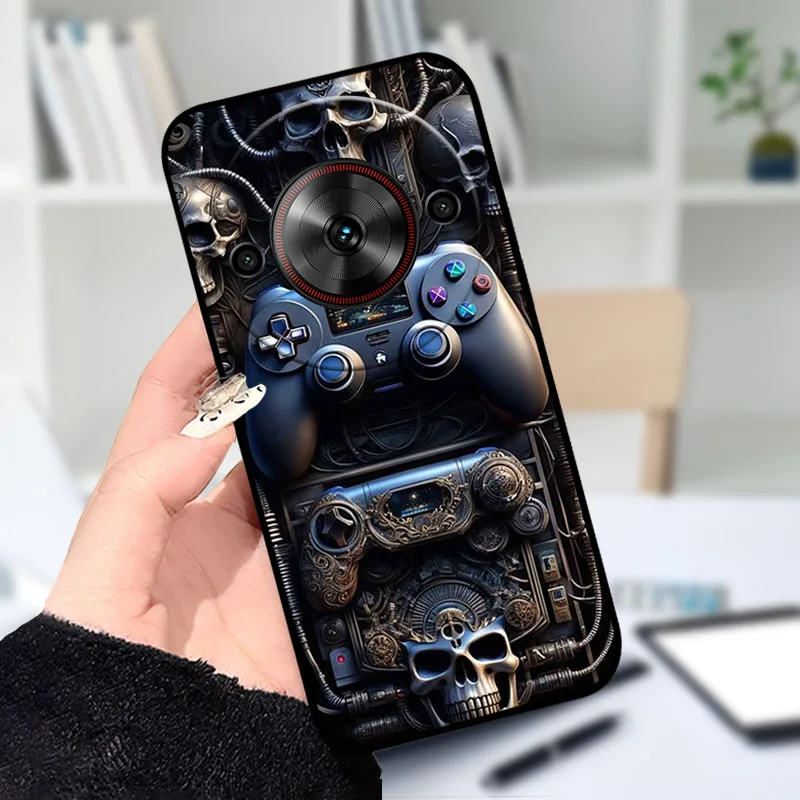 Stylish Shockproof Soft Silicone TPU Phone Case with Unique Design