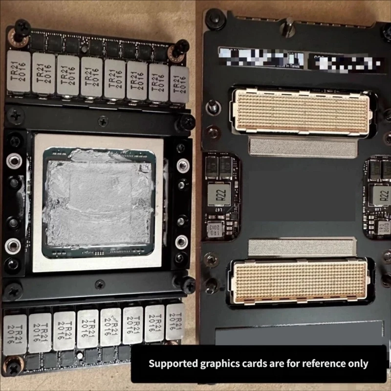 고성능 SXM2 GPU 컨버터 보드는 워크스테이션 서버 설치를 위해 V100 P100을 지원합니다.
