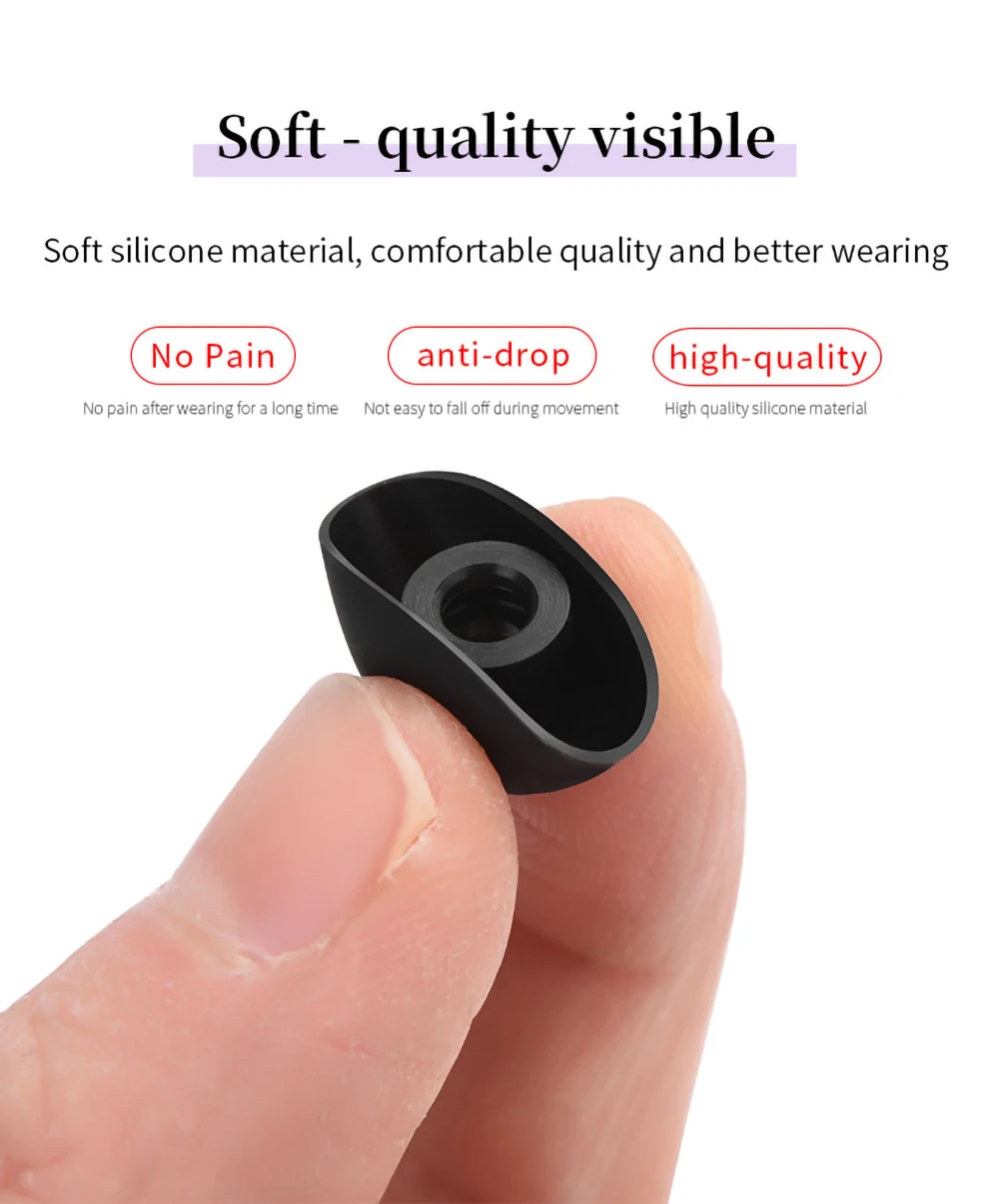 Quality Silicone Ear Tips for Samsung Galaxy Buds2 Pro TWS Eartips SM-R510 Ture Wireless Earbuds Tips Buds 2 Soft Earplugs
