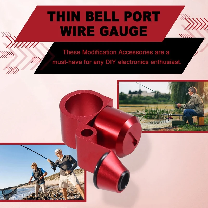 Outlet Hole Conductor Lua Modification Accessories Thin Bell Port Wire Gauge Modification Accessories Thin Bell Port Wire Gauge
