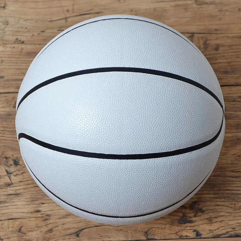 New No 5 No 6 7 White Black Red Anti-skid and Wear-resistant Competition Training Cement Ground Children's Adult Basketball