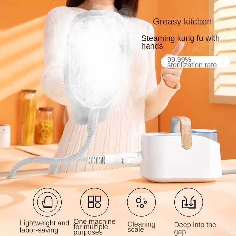 

Steam Cleaner 260ml Water Tank High Temperature and Pressure Degreasing Kitchen Multifunction Cleaner Carpet Cleaner Machine