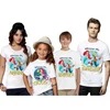 The Little Mermaid Birthday Shirt Mermaid Family Set T-Shirt Family Matching Outfits, Customized with Any Name and Age 1