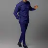 Bayo Plaid Single Breasted Outfit