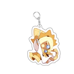 Chibi Cookie Keychain - Shadow Milk & Pure Vanilla Edition | Gamer Fan Jewelry & Accessories - 55mm (Style 5)