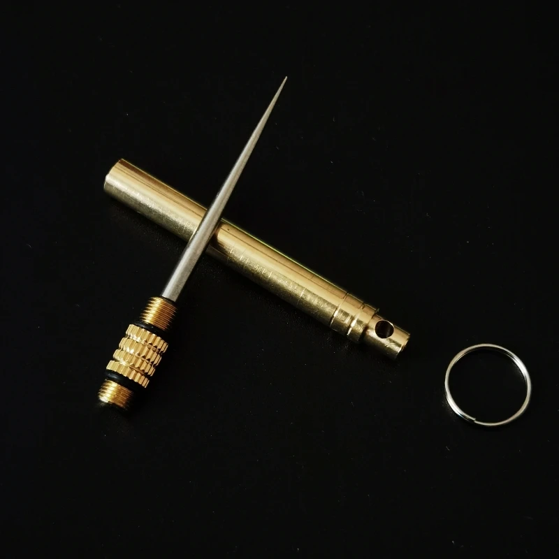 Titanium Alloy Portable Toothpick Fruit Pick Removable Toothpick Outdoor Tools 3 PCS