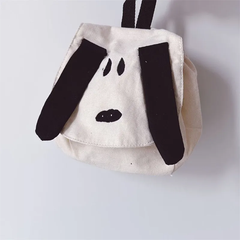

Children Dog Backpack 2023 Personalized 3D Cartoon Kindergarten Canvas Small Schoolbag Backpack
