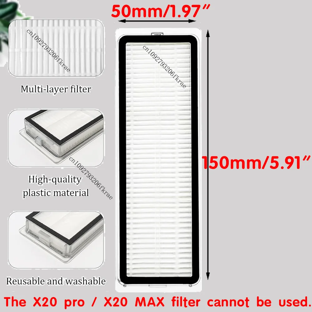 High-Efficiency Vacuum Dust Bag Kit with Brush, Filter, and Mop Cloth Replacement Accessories
