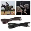 2pcs English Stirrup Leathers with Stainless Steel Buckles, 1.35 M Length Stability Horse Riding Equipment, Equestrian Gear 1