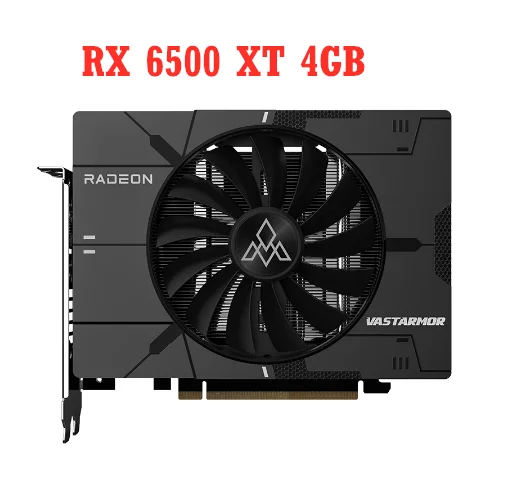 

VASTARMOR Radeon RX 6500 XT Explorer 4G GDDR6 GPU графическая карта для настольного ПК Intel AMD Материнская Плата ЦП 6500XT