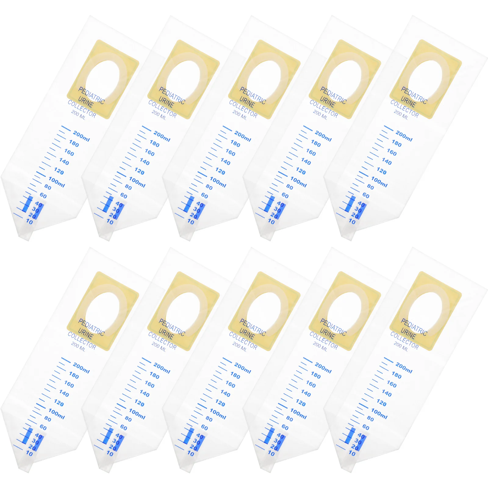 Disposable Urine Bag Pediatric Urine Bag Transparent Infant Baby Urinal Bags Health Care Urological Consumables 20Pcs