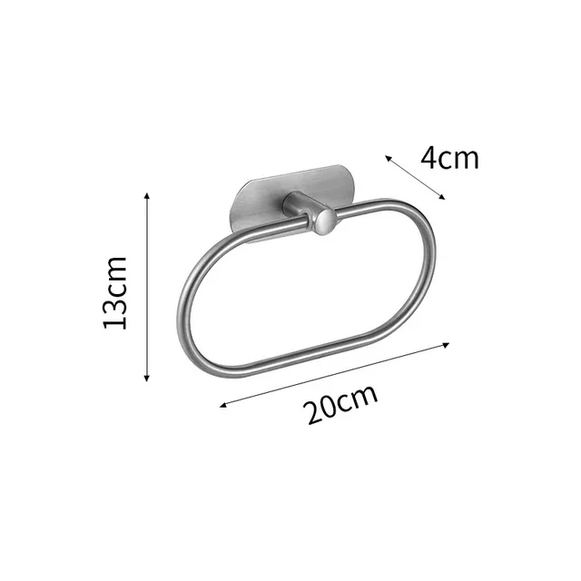 Luxurious Dual-Tone Bathroom Accessory Set with Towel Rack, Robe Hook, and Toilet Paper Holder