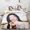 3D Print Kpop Girl Group Twice Nayeon Bedding Set Duvet Cover Bed Set Quilt Cover Pillowcase Comforter king Queen Size Boy Adult 2