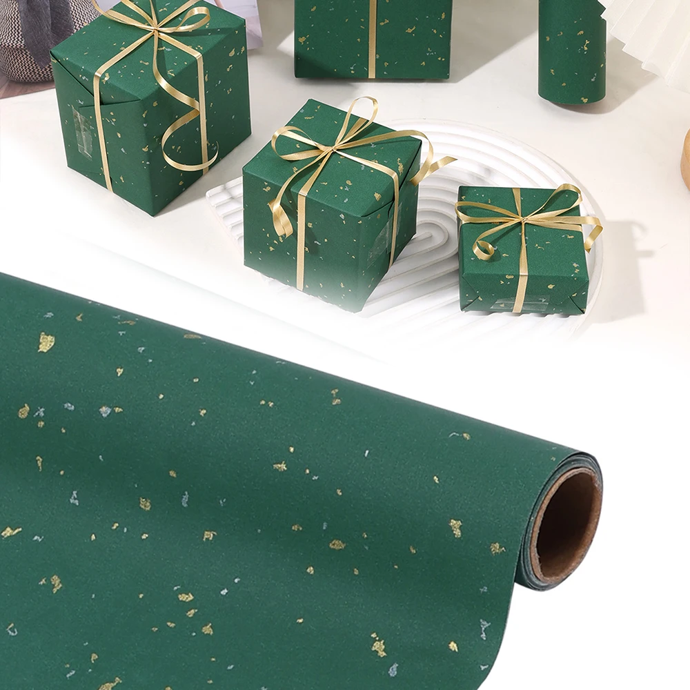 נייר עטיפת מתנה אלגנטי לחתונה, יום הולדת, חג המולד, יום ולנטיין ושנה חדשה