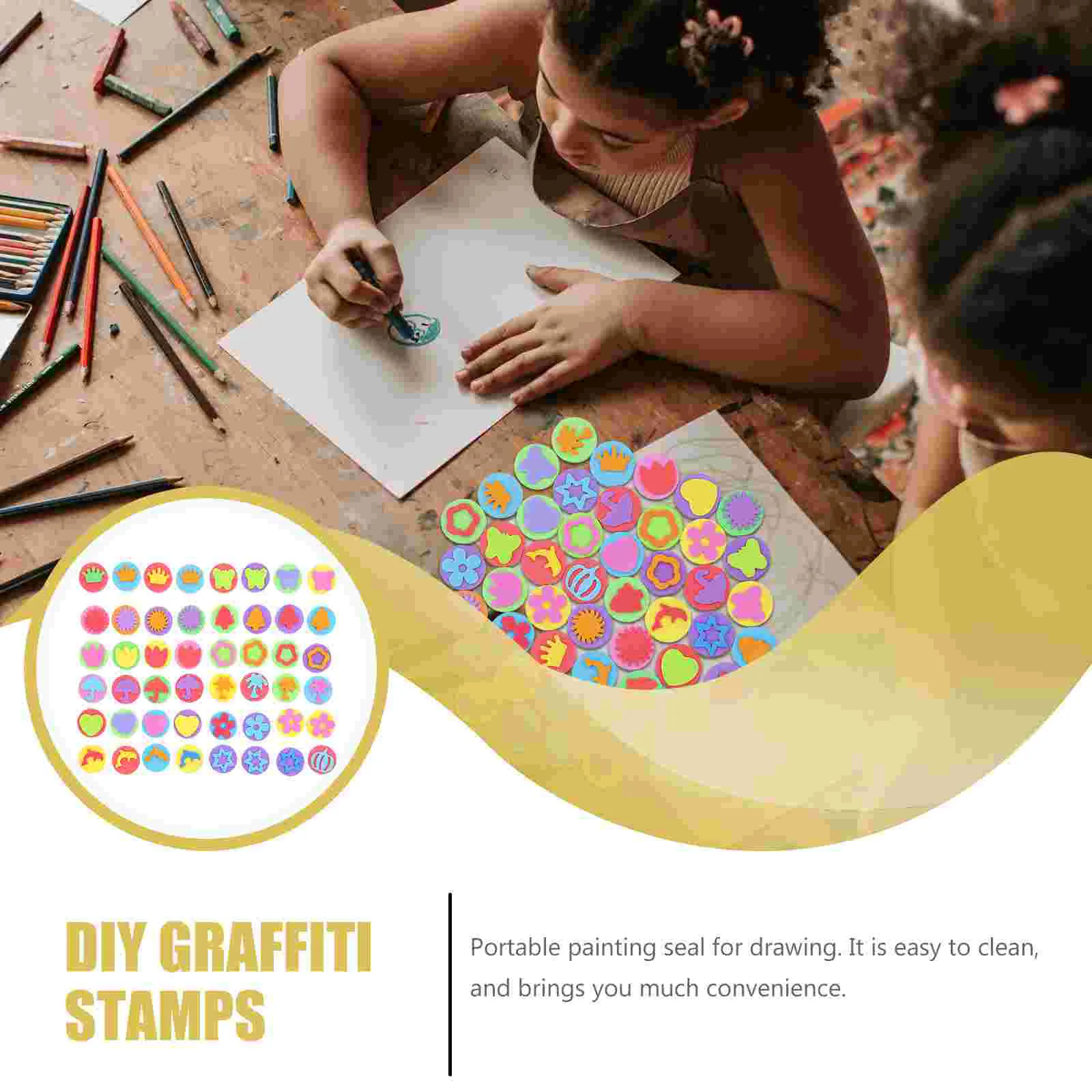 Рисунок 5 - детский цветной штамп