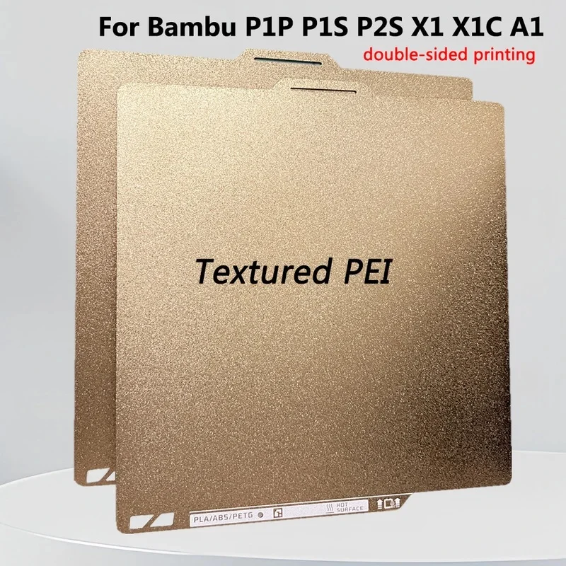 Enhanced Textured Double-Sided PEI Build Plate