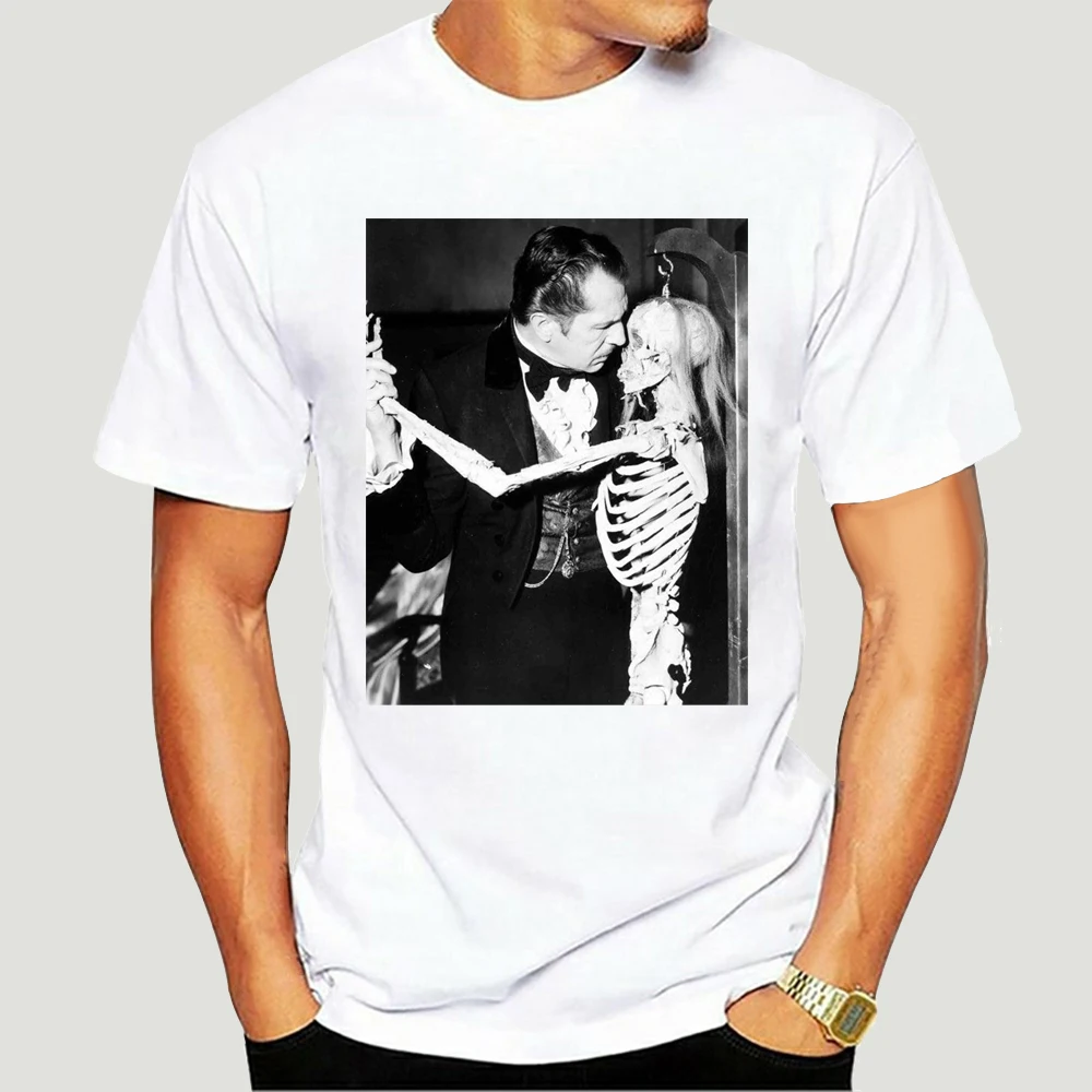 Men tshirt Vincent Price on the set of TWICE TOLD TALES Unisex T Shirt(1) Printed T-Shirt tees top 2794D |