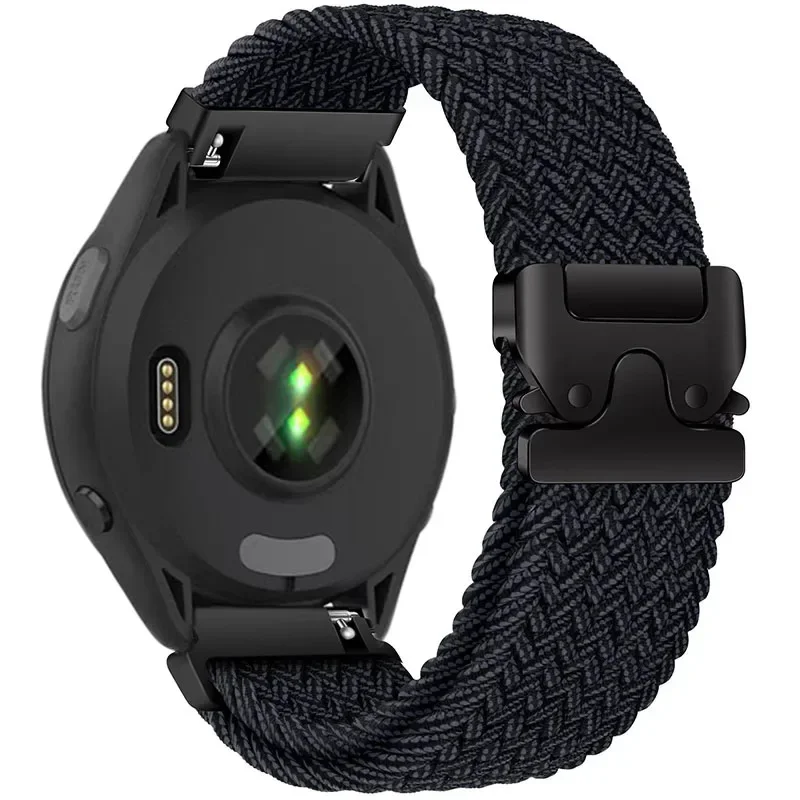 Braided Nylon Strap with Parachute Buckle - Premium Watchband Accessories