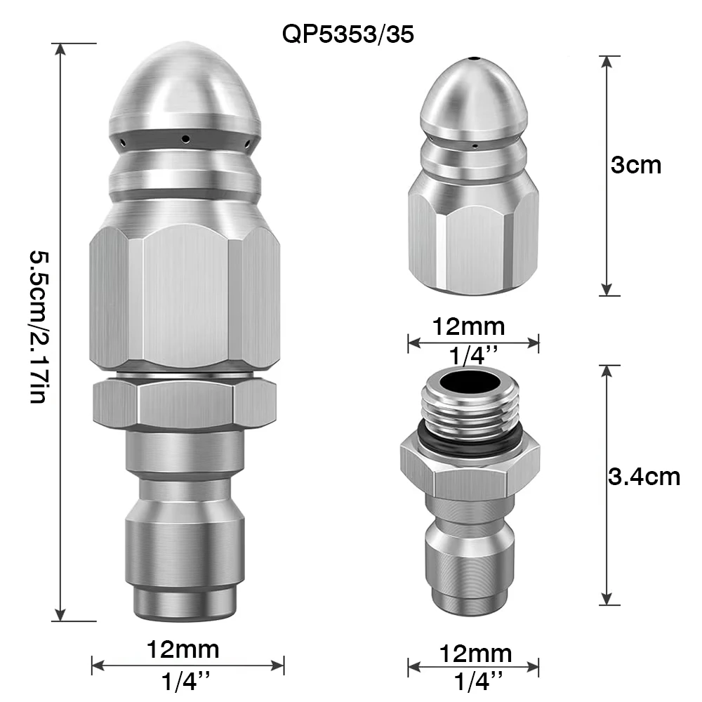 RioolbuisBaggermondstuk7-gaatsVerchroomdijzerMondstukHogedrukWaterpistoolMondstuk5000psi1/4QuickConnect-AliExpress34