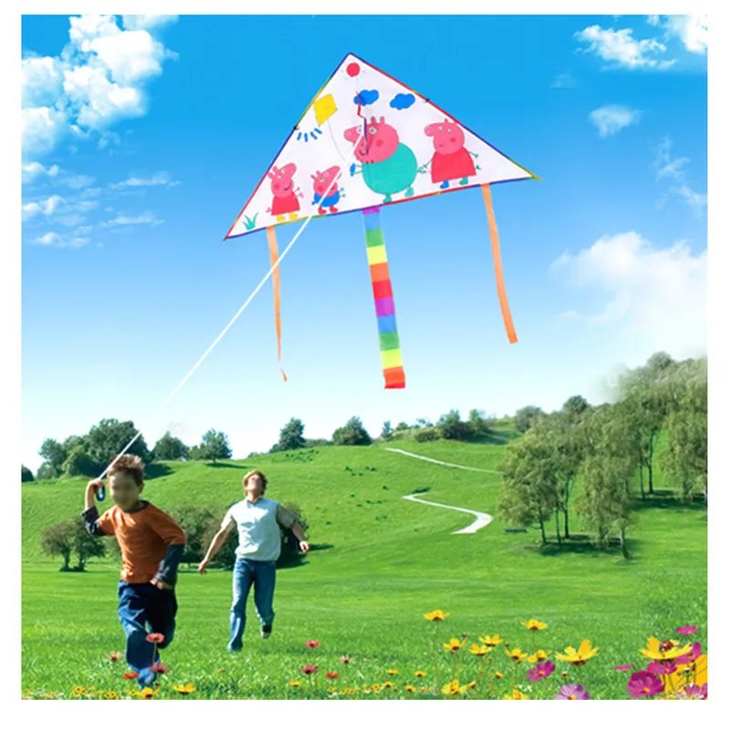 Free shipping 2m diy kites flying toys for children kites white kite factory wholesale nylon ripstop fabric diamond kites cerf