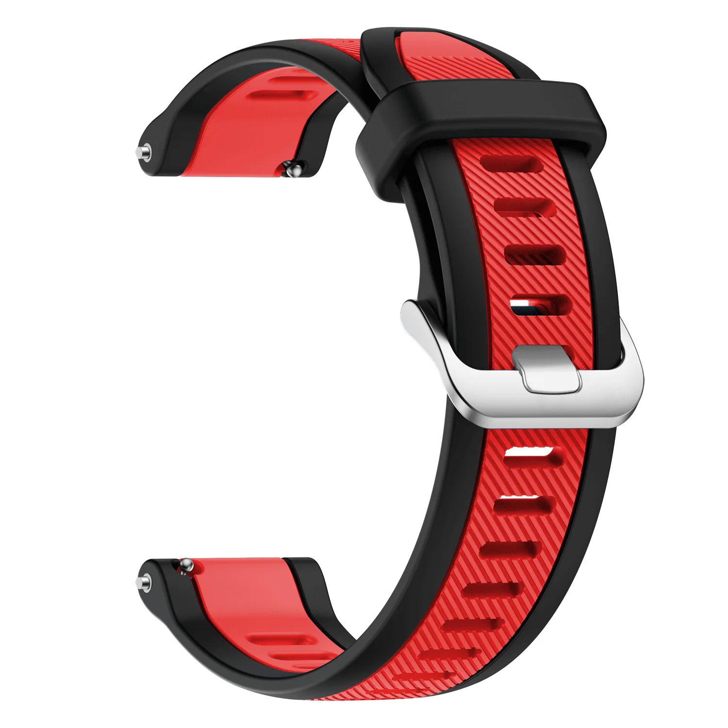 Versatile Silicone Watch Strap - 20mm/22mm