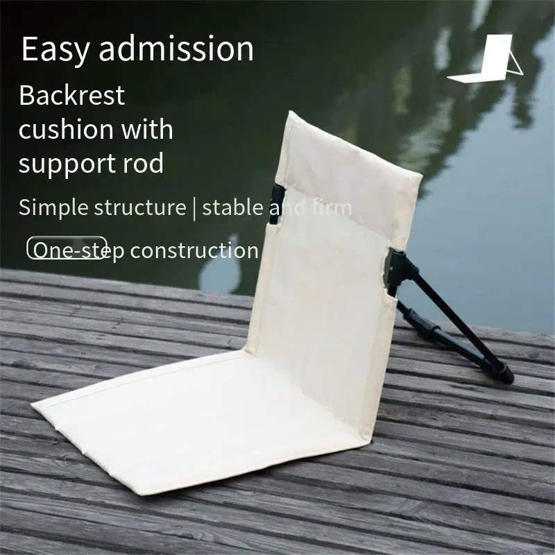 Portable Ultra Light Outdoor Folding Chair Backrest Seat for Camping Fishing-Compact Travel Stool