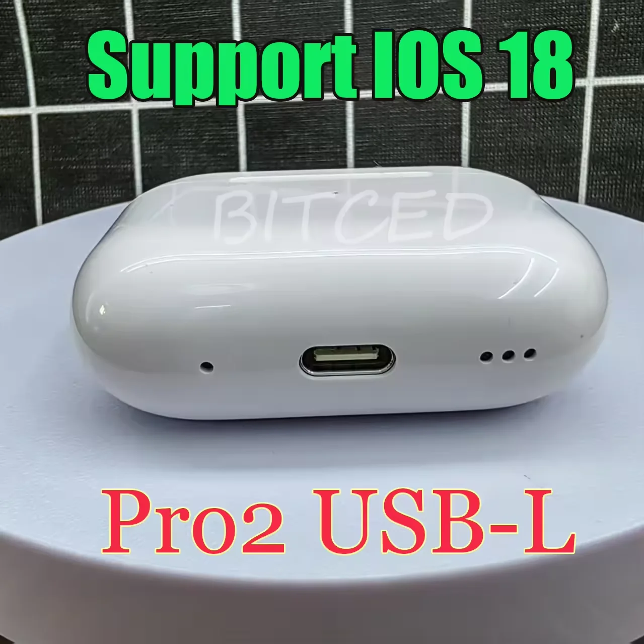 2025 New Bluetooth Wireless Earphones iOS18 ANC Pro2 with Active Noise Buffer USB Type-C TW Sports Stereo Earphones 1