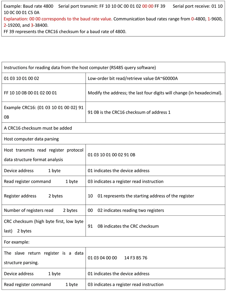 Split Core Strom Transforemr Modbus QNDBK3-10 Ac 5A 10A 20A 50A 100A RS485 Sensor Wandler Clamp Ct Offener Stromsender – Detail 5