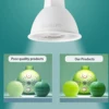 10PCS LED spotlight in-line GU5.3 Full voltage AC/DC12V/AC110V/AC220V MR16 No flicker warm white light 3W-8W suitable for study 5