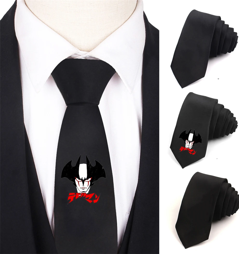 Anime Devilman Crybaby Cravatta Ragazzo Bambini Cravatta Cotone Cravatta Adolescente Cravatta Collo Costumi Cosplay Di Halloween Regalo Del Fumetto