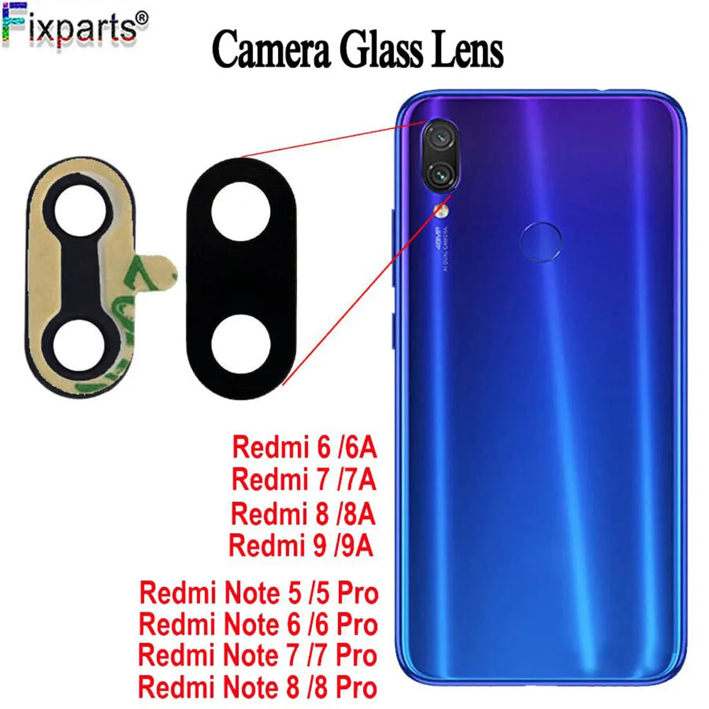 For Xiaomi Redmi 6A 7A 8A 9A Camera Glass Rear Back Camera