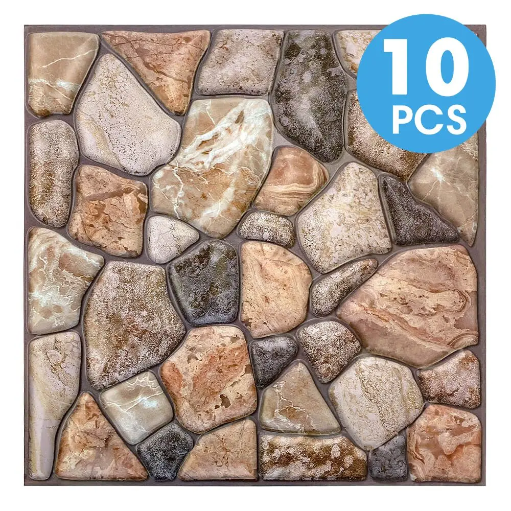 Red Pebbles-10pcs