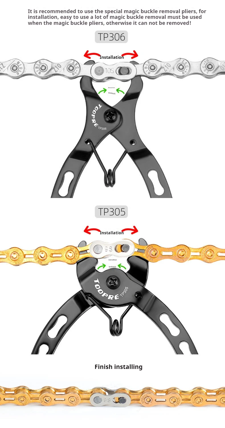 Mini-Fahrradketten-Schnellverbindungs-Werkzeug, Kettenklemme, Reparaturwerkzeug, Zange, Mini-Mountainbike-Schnellmontage-Zange, Fahrradzubehör – Detail 19