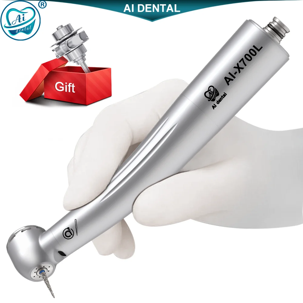 dental-accessory-air-turbine-handpiece-x700l-big-head-quick-coupler-type-high-speed-handle-with-steel-body