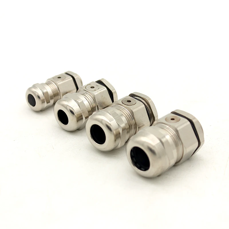 Metric Type M12/M16/M20 Nylon Breathable Pressure Vent Plastic Type Cable Gland With Black White