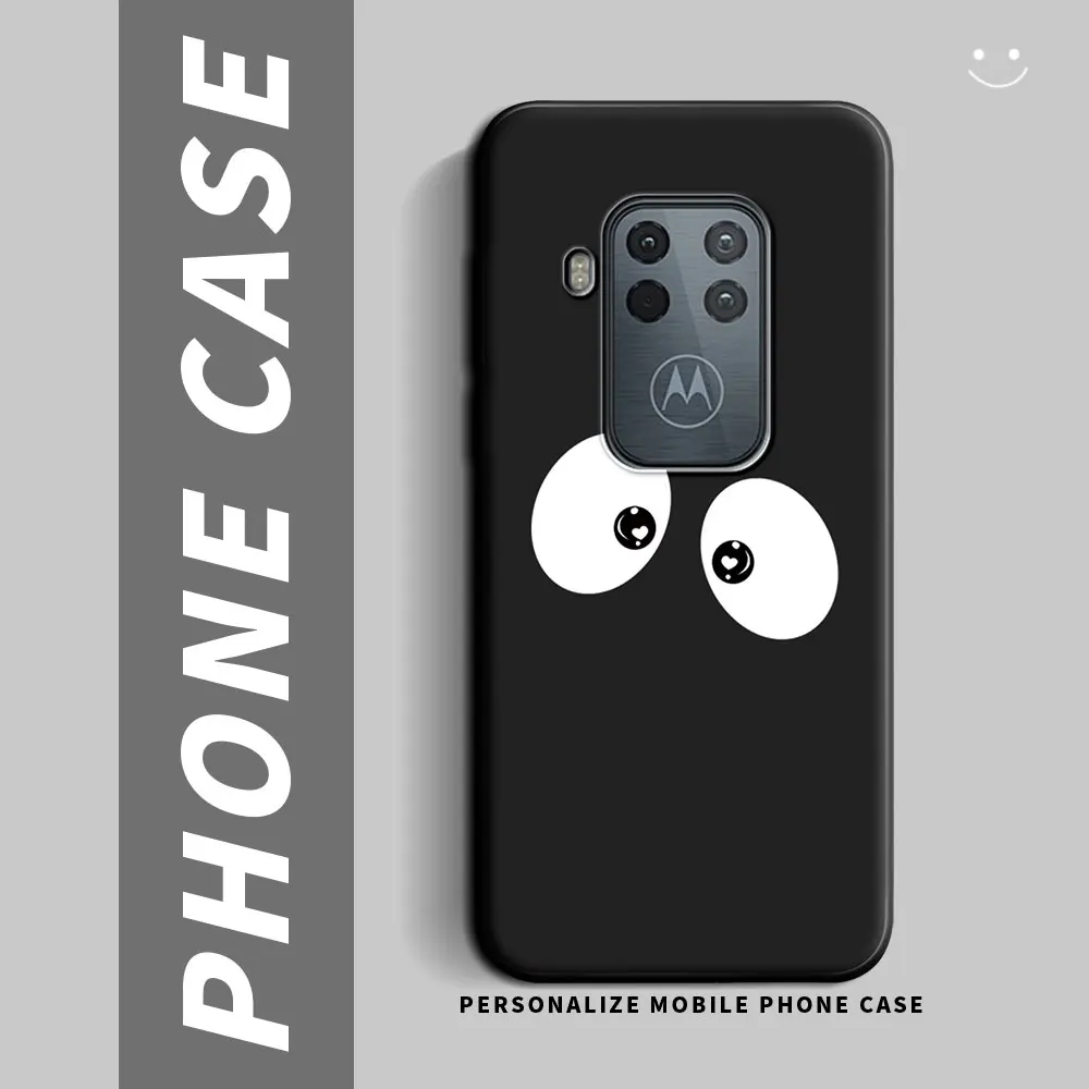 Shockproof Silicone TPU Phone Case - Durable Back Cover for Motorola Moto One Series